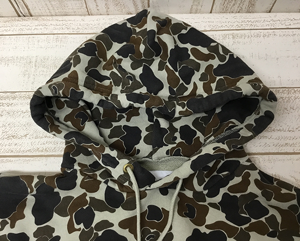 128BH WTAPS 18aw DESIGN HOODED COLLEGE 182ATDT-CSM04S パーカー ダブルタップス カモ柄 【中古】_画像3