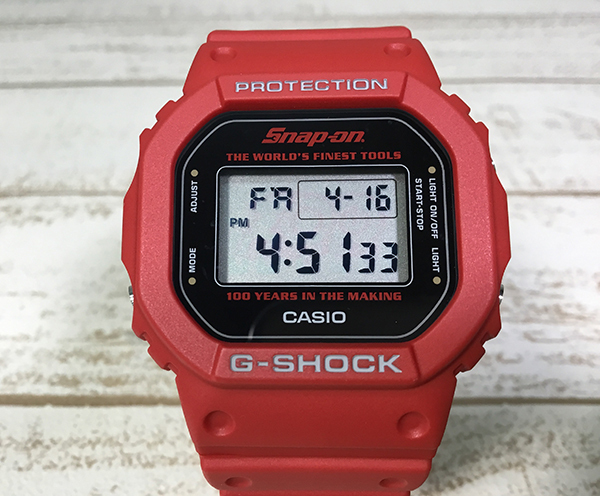 159AH CASIO G-SHOCK × SNAP-ON 100TH CAS060GS 100周年限定モデル スナップオン【中古】_画像6