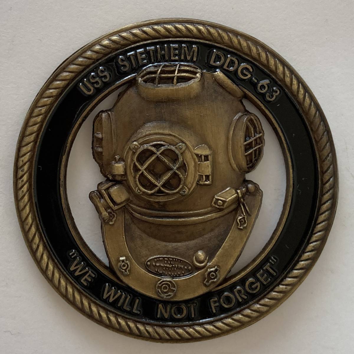 No.169 チャレンジコイン　USS STETHEM DDG-63_画像1
