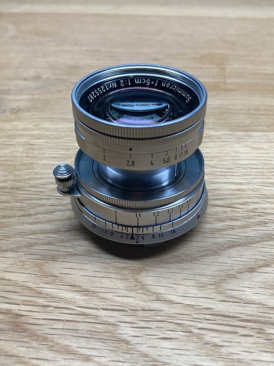 SALE！Leica DR Summicron 50mm F2 オールドレンズ smcint.com