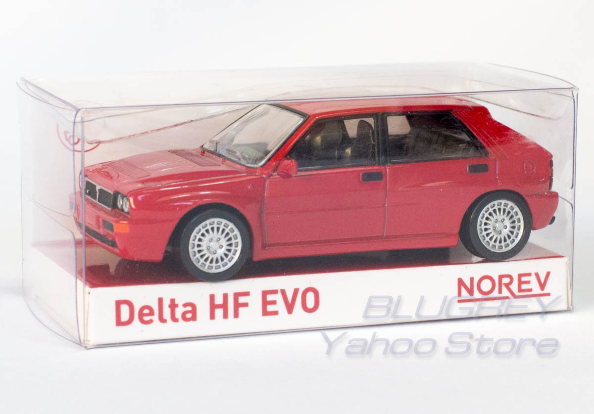 norevu1/43 Lancia Delta evo 2 1993 red NOREV LANCIA DELTA EVO 2 1993 RED 780098