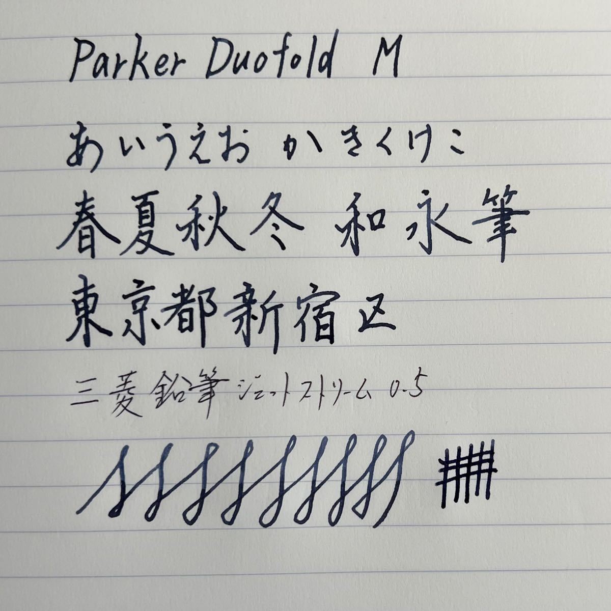 パーカー万年筆 デュオフォールド チェックグリーンPT センテニアル M（中字）