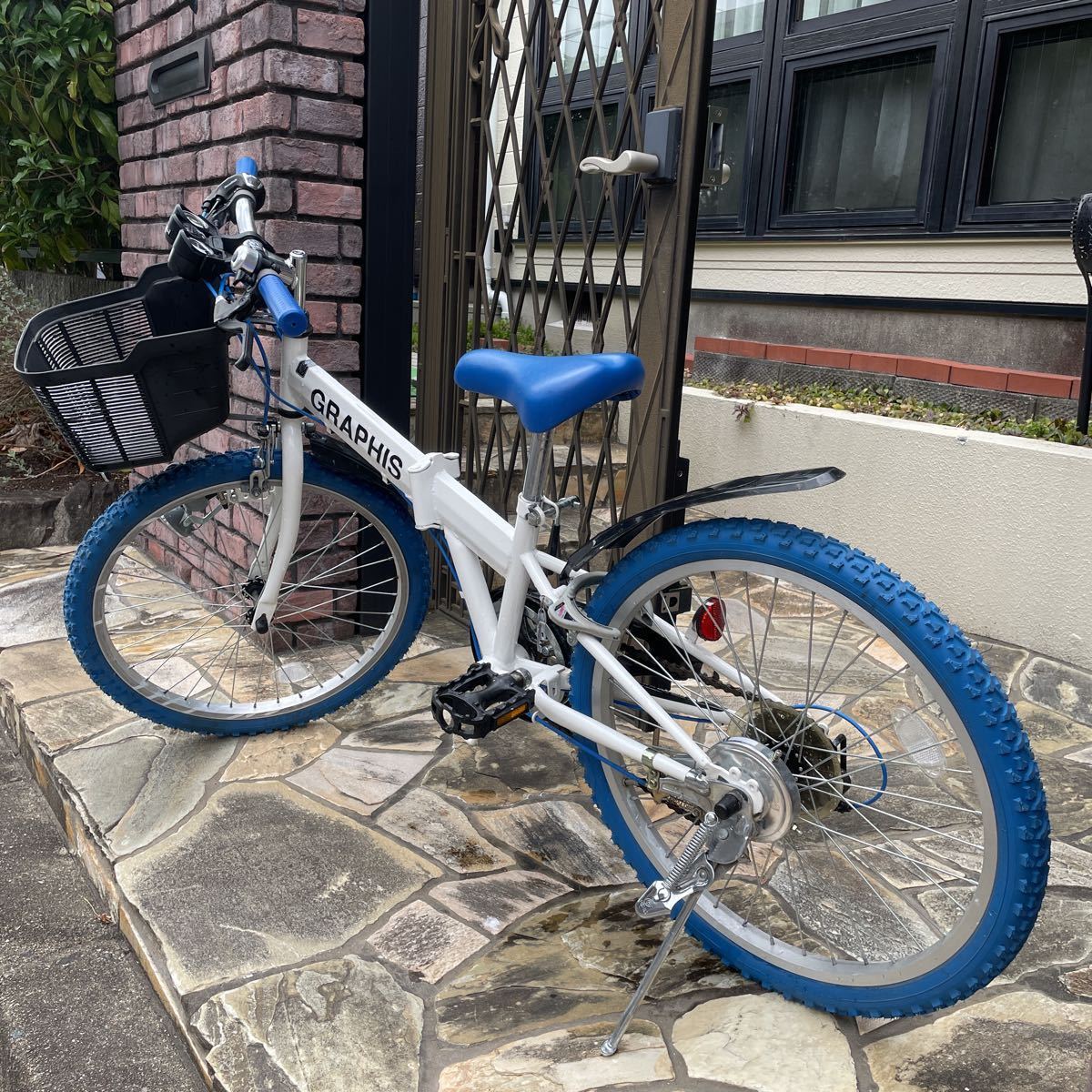 グラフィス マウンテンバイク GRAPHIS GR-700シリーズ ギア6段 自転車 折りたたみ式 子供 大人も可  兵庫県 引き取り限定です