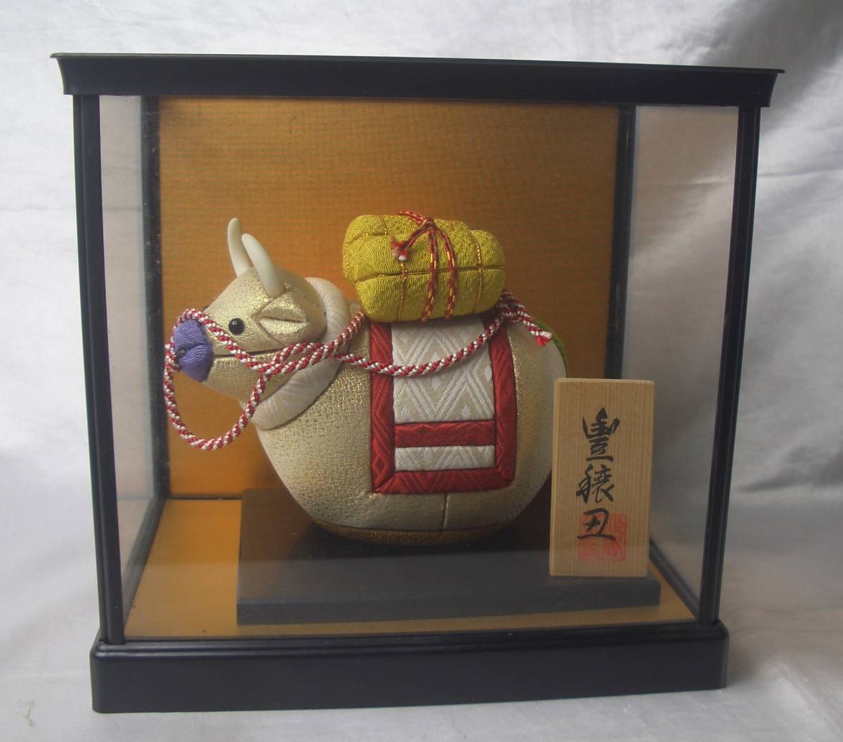 昭和初期 浅原革世氏旧蔵の品人形 福々しい 戦前作「太鼓」箱付 昭和初期 浅原革世氏旧蔵の品人形 福々しい 戦前作「太鼓」箱付