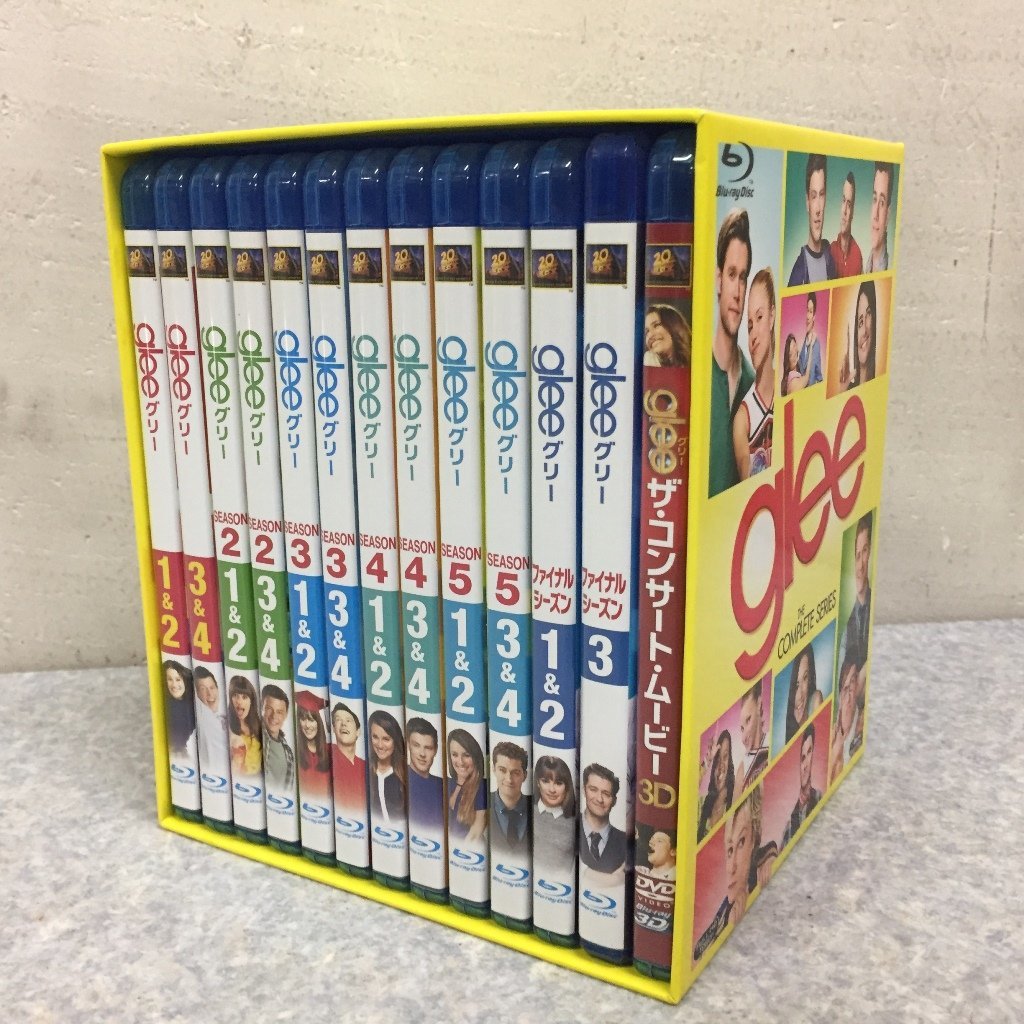 新品未開封】glee グリー コンプリートブルーレイBOX〈23枚組