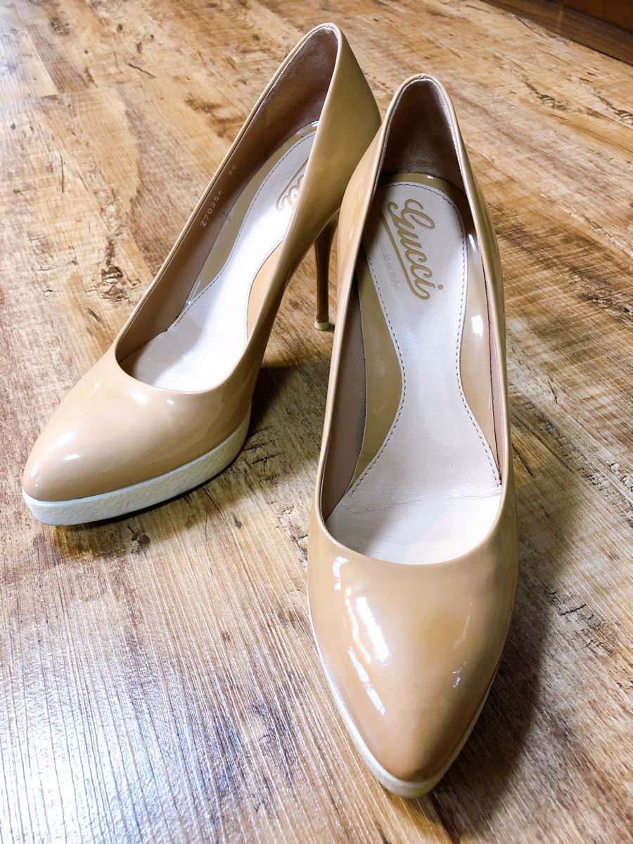 GUCCIパンプス厚底|PayPayフリマ