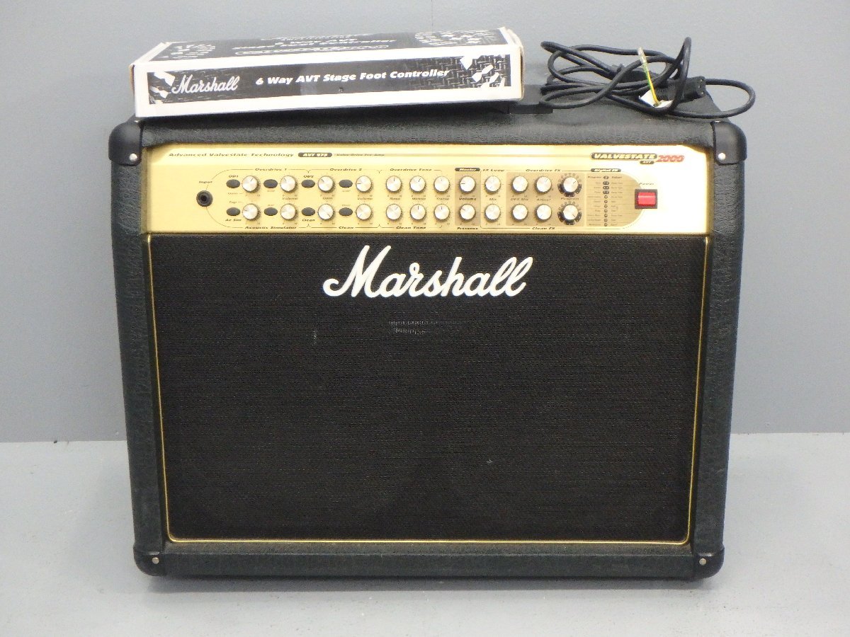 △中古品・ジャンク Marshall AVT275 VALVESTATE2000 マーシャル ギターアンプ 同梱不可 1円スタート_画像1