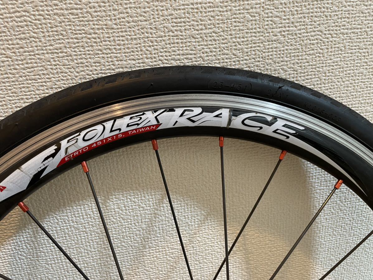 人気激安 小径車用20インチホイール前後セットACLASS「FOLEX RACE