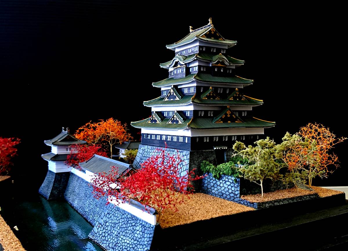 江戸城 ジオラマ 完成品 紅葉バージョン_画像3