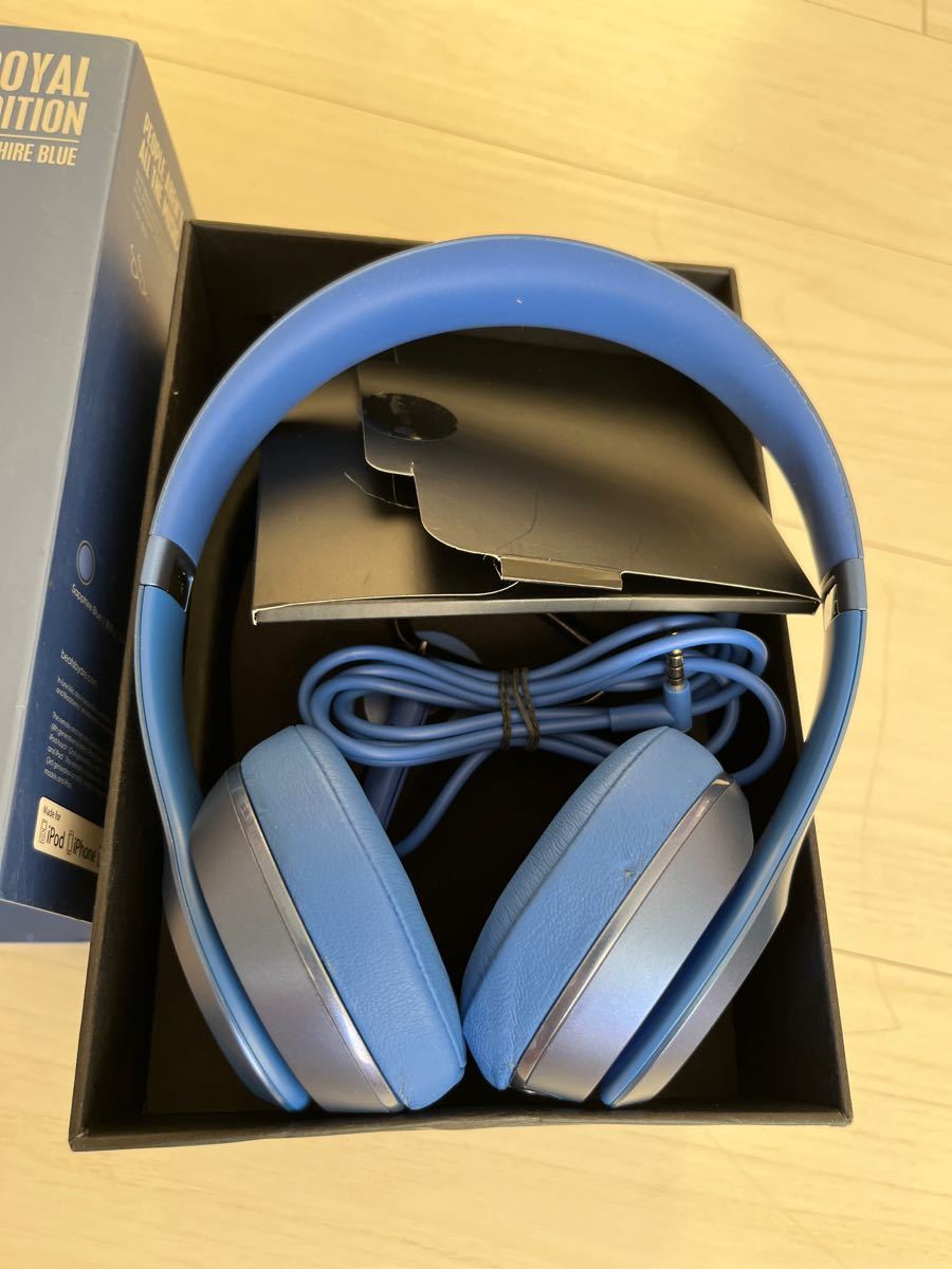 beats solo2 ブルー 有線 Beats by Dr.Dre BLUE  ヘッドホン