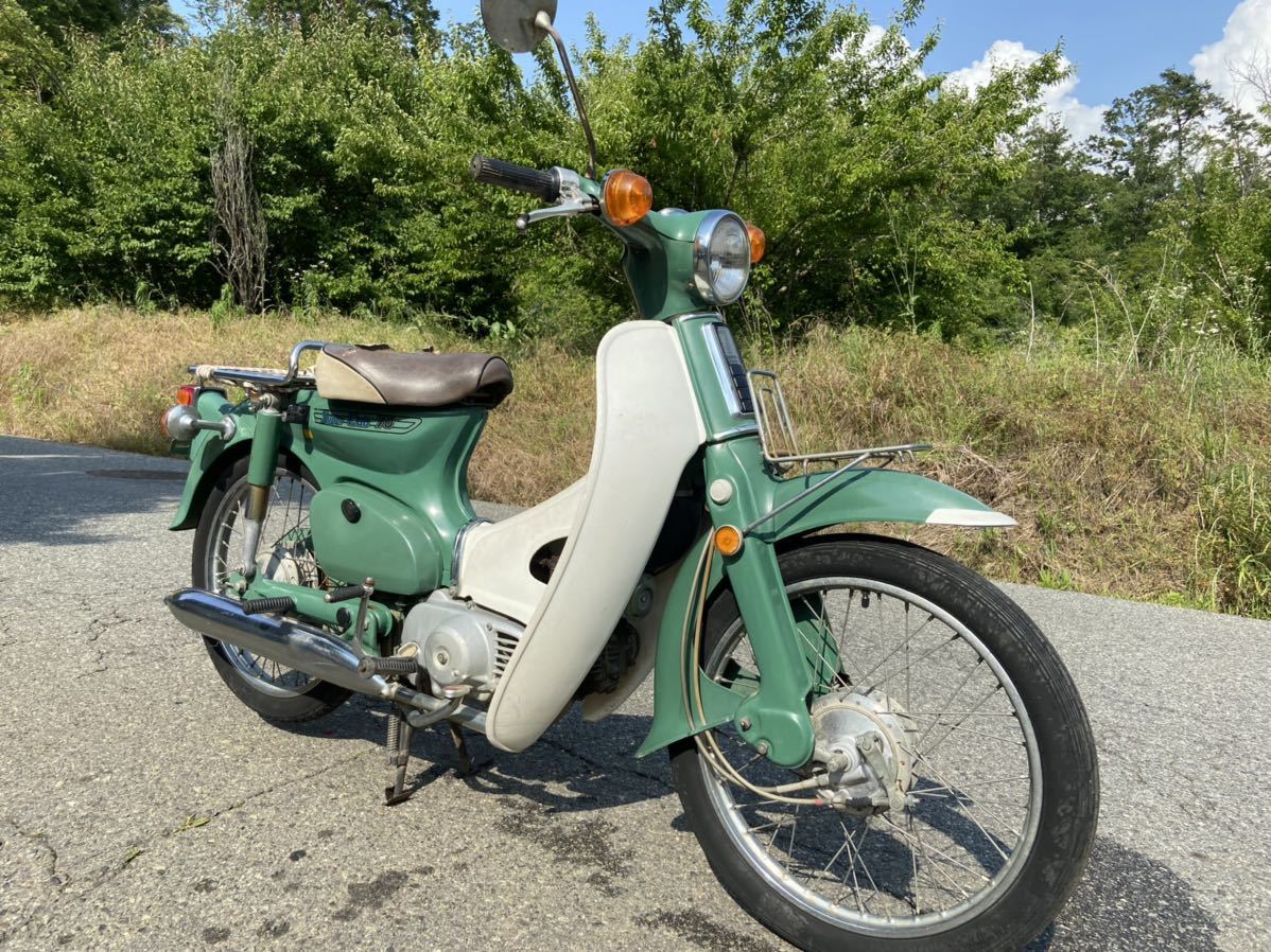 ヤフオク! - スーパーカブ70! カモメカブ! クジラエンジン! エンジ...