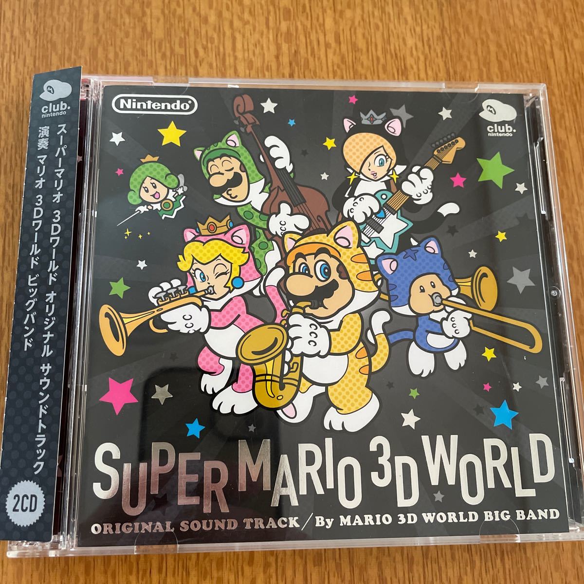 ※非売品　帯付きＣＤ※ スーパーマリオ 3Dワールド オリジナルサウンドトラック　Nintendo 任天堂