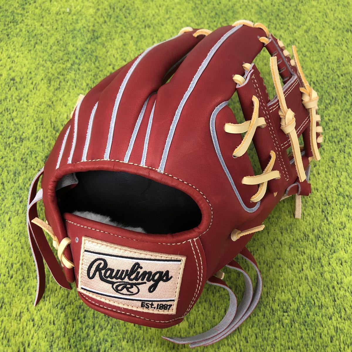 G-1402 ローリングス Rawlings HOH 硬式 GH2HJR42H 内野手用 グラブ グローブ 野球 中古品_画像1