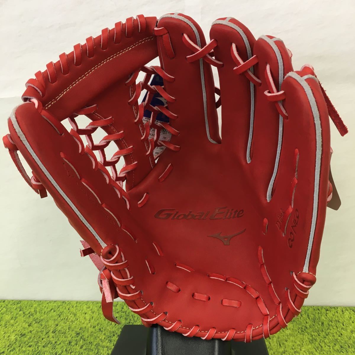 G-1480 タグ付き未使用品 ミズノ mizuno グローバルエリート Global Elite ∞ NEO 軟式 1AJGR26307 外野手用 グラブ グローブ 野球 袋付き_画像3