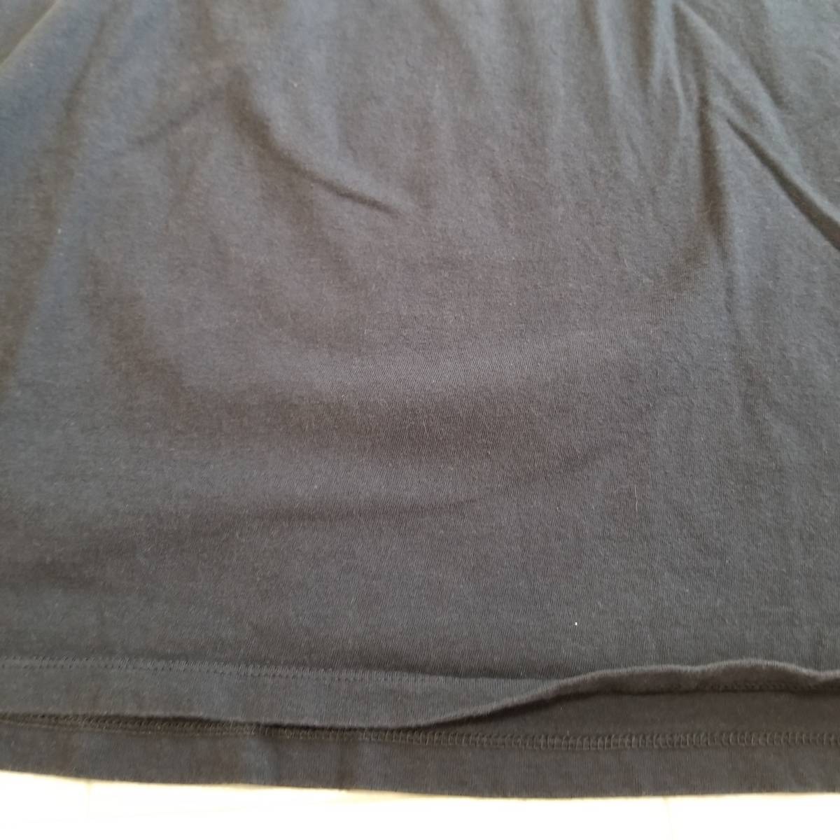 NIKE ナイキ トップス Tシャツ プリント ラウンドネック 文字 ロゴ 半袖 メンズ サイズXL 黒 Xmm28_画像5