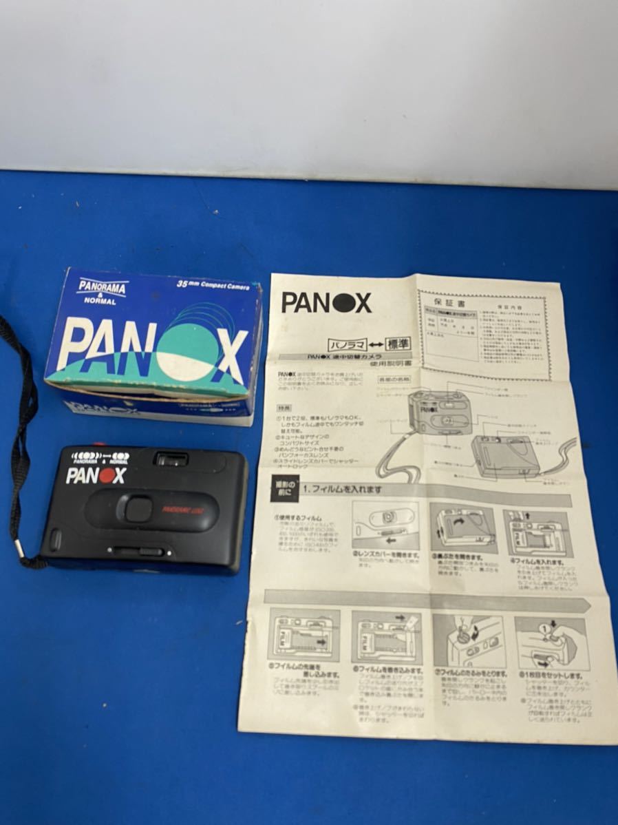 PANOX(パノックス) 35mm COMPACT CAMERA 標準切替　インスタントカメラ　取説.元箱付き_画像1