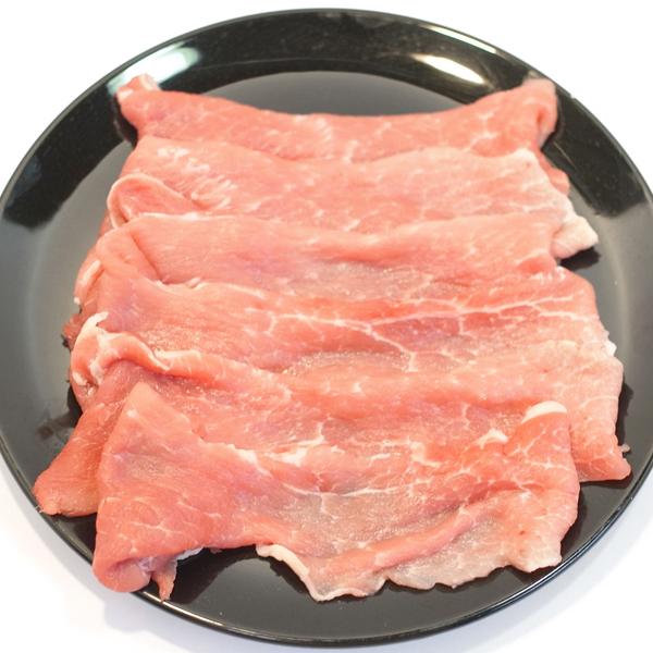 1円【2数】ホエイ豚 モモ スライス 500g 肉野菜炒め 青椒肉絲 焼肉 業務用 BBQ 大量 豚丼 挽肉 低温調理 4129屋 1円スタート_画像4