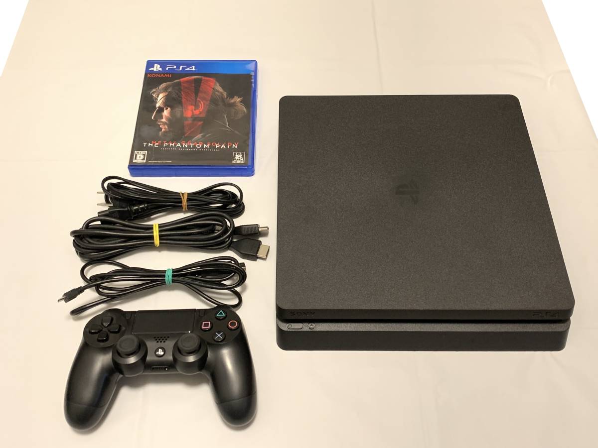 ☆[] PS4 CUH-2200A 500GBモデル ブラック 最終型 [動作確認済