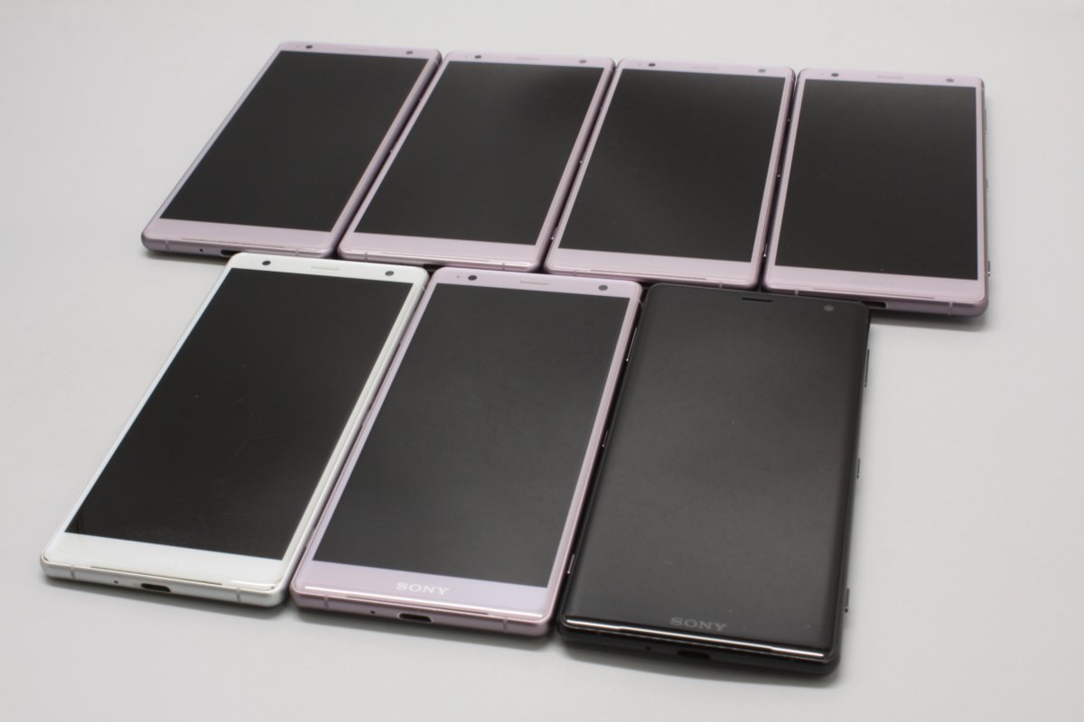 ソニー Xperia XZ2 SO-03K まとめて7台 □ドコモ☆Joshin(ジャンク