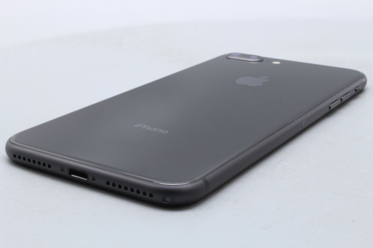 Apple iPhone8 Plus 64GB Space Gray A1898 MQ9K2J/A バッテリ80%□SIM 