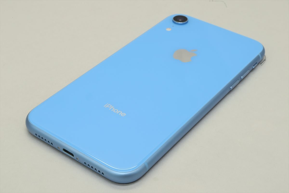 Apple iPhoneXR 64GB Blue A2106 MT0E2J/A バッテリ87%■SIMフリー(SIMロック解除済)★Joshin9648【1円開始・送料無料】_画像6