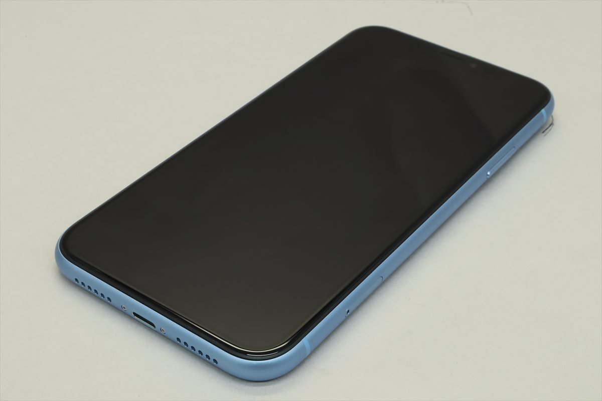 Apple iPhoneXR 64GB Blue A2106 MT0E2J/A バッテリ87%■SIMフリー(SIMロック解除済)★Joshin9648【1円開始・送料無料】_画像5