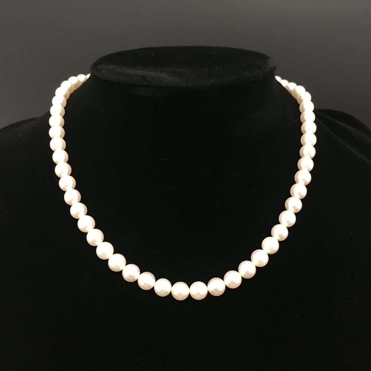 MIKIMOTO ミキモト 本真珠 K ゴールド パール ネックレス 良品