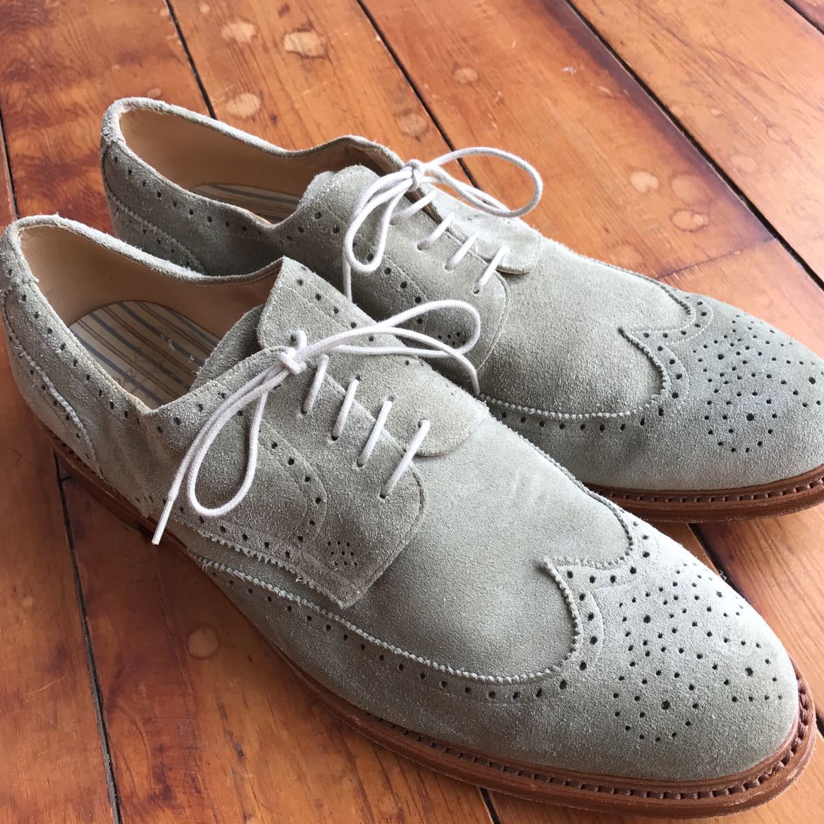 Paraboot スエード ウイングチップ | www.tspea.org