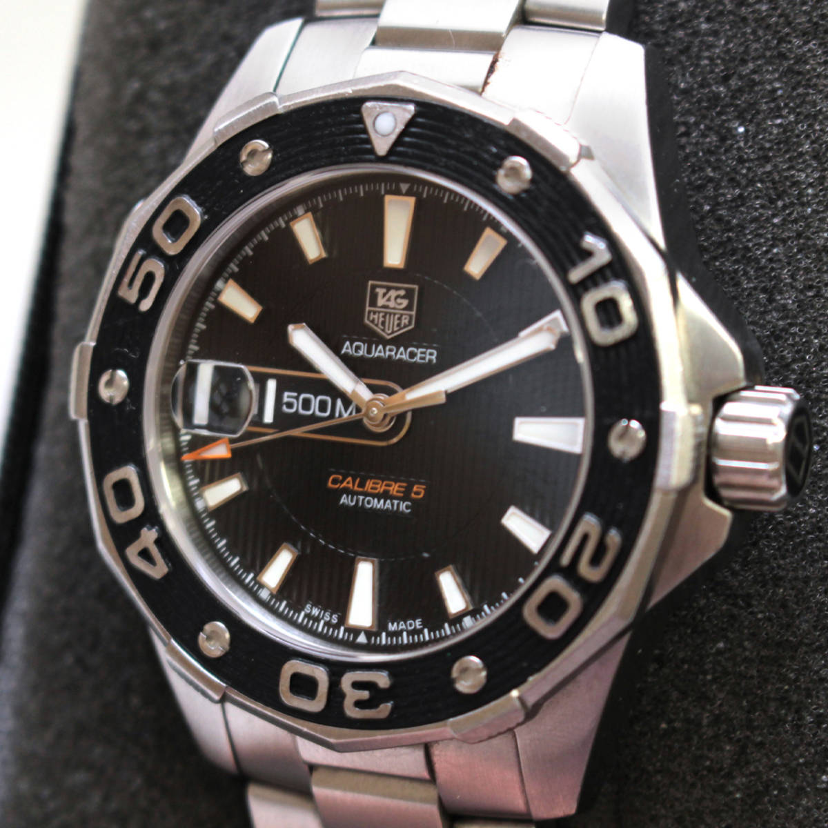 であると】 TAG Heuer - タグホイヤー アクアレーサー キャリバー5の