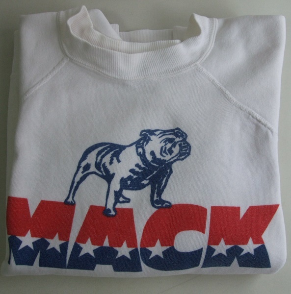 VINTAGE 70s Champion Champion Mac *to Lux MACK TRUCKS SWEAT длинный рукав s.to рубашка Vintage пятно включая brudok американский производства 