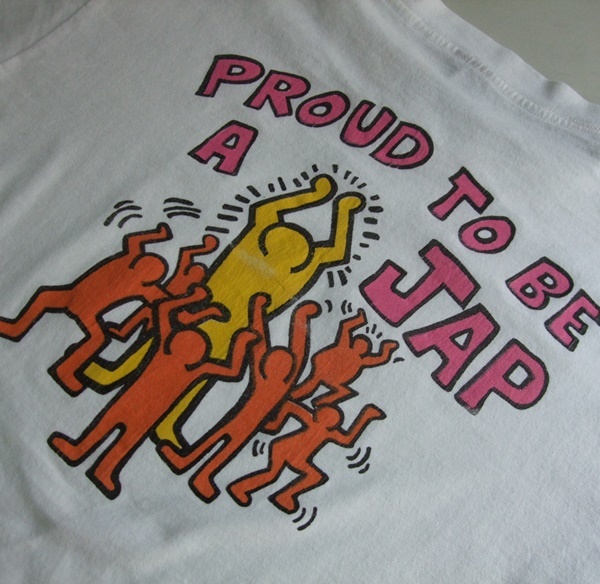 VINTAGE 当時物 80s キースヘリング Keith Haring Tシャツ 品 1987