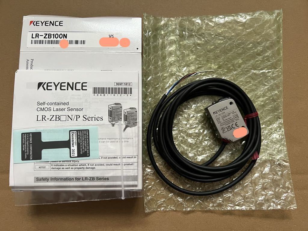11/1)☆新品未使用☆KEYENCE、キーエンス、LR-ZB100N、アンプ内蔵型