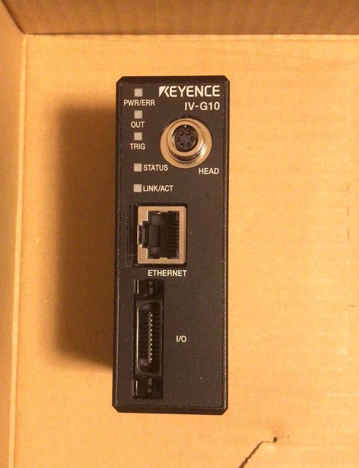5/4-1) KEYENCE キーエンス IV-G10 照明一体型画像判別センサ IV