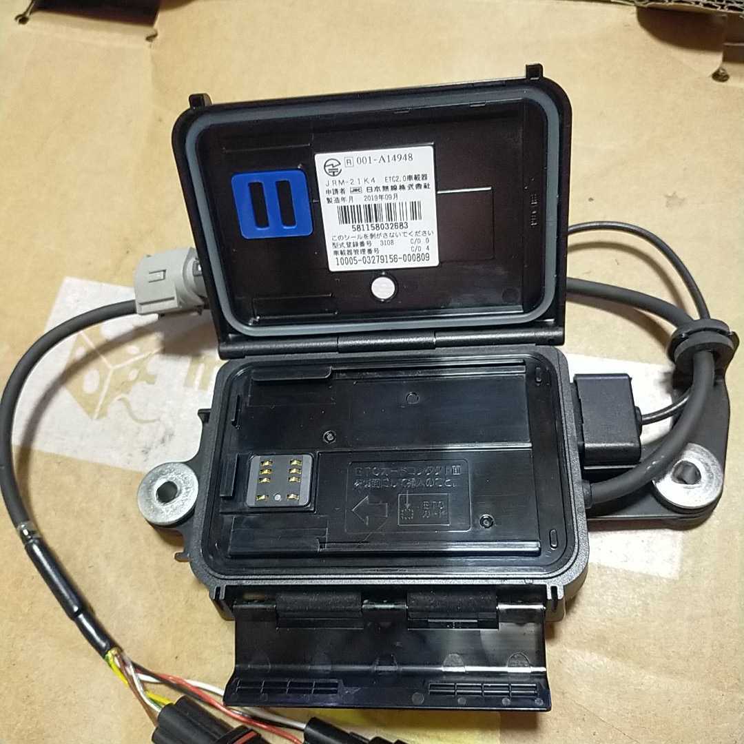 ETC2.0 16200円即決 JRM-21 カワサキ純正 本体のみ 日本無線 ETC2.0 16200円即決 JRM-21 カワサキ純正 本体のみ 日本無線