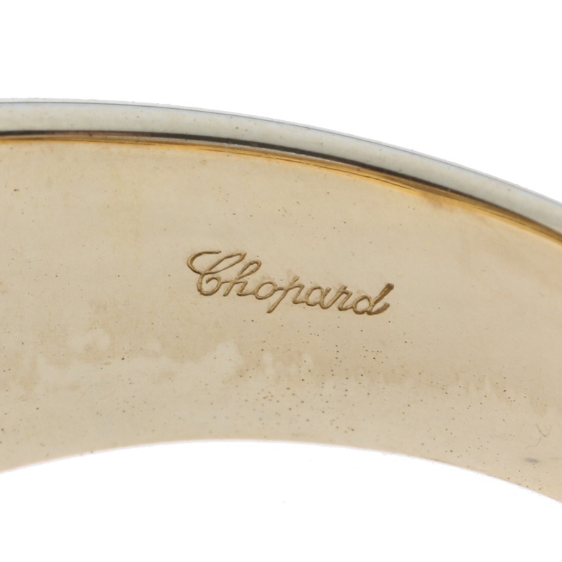 ［銀座店］Chopard ショパール ハッピーダイヤ　#13 リング・指輪 750イエローゴールド 13号 レディース DH69317_画像4