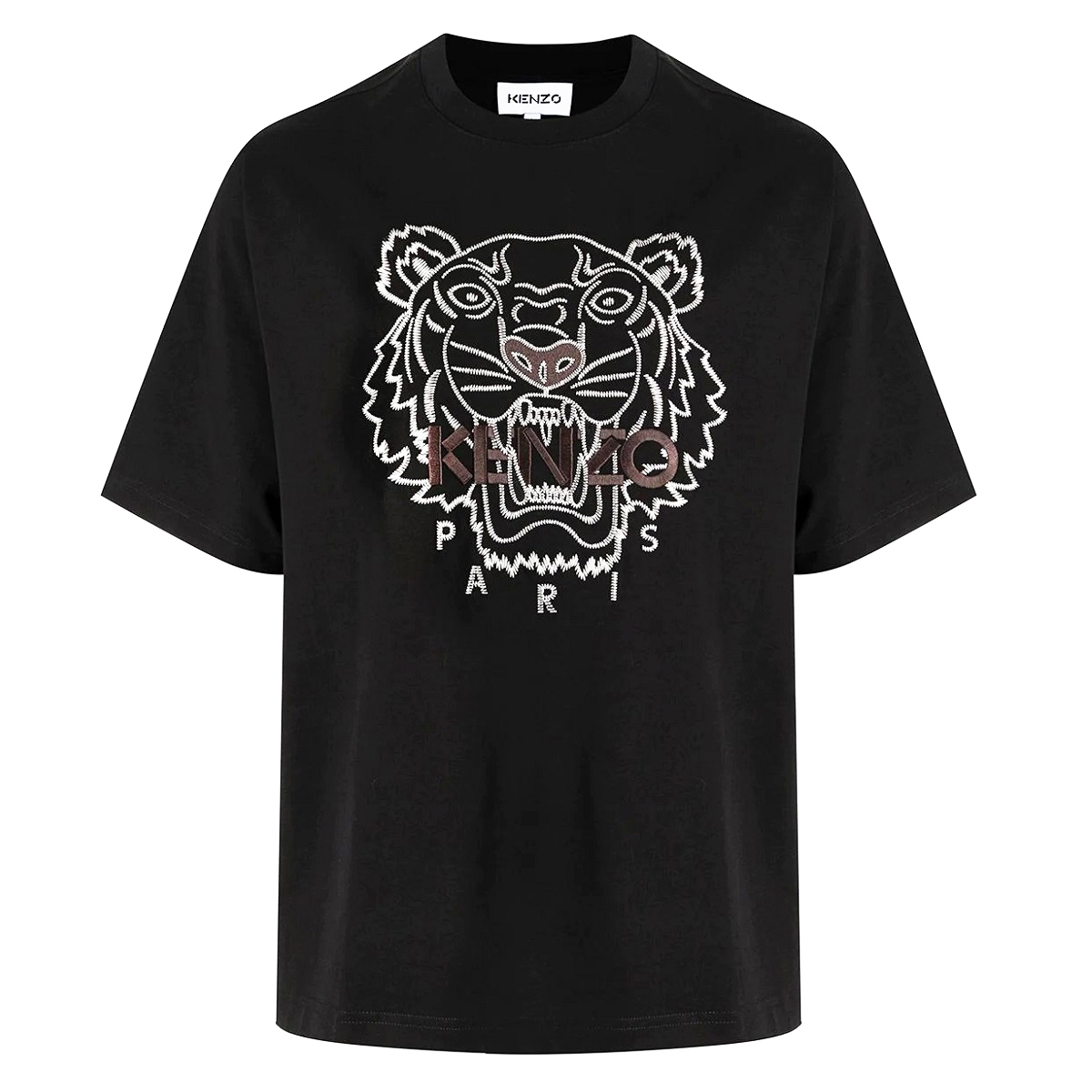 現金特価 KENZO タイガーロゴ 半袖 Tシャツ ブラック かっこ可愛く着 現金特価 KENZO タイガーロゴ 半袖 Tシャツ ブラック かっこ可愛く着