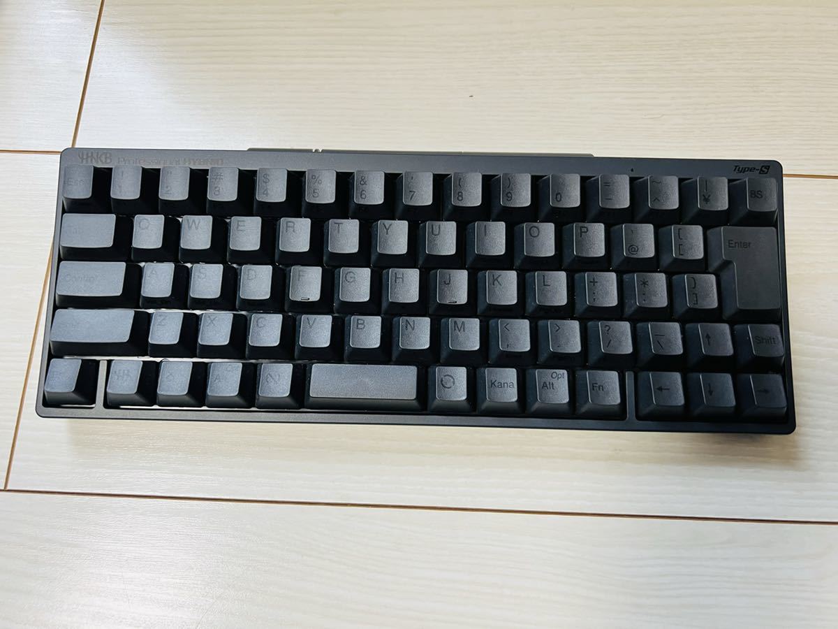 PFU キーボード HHKB Professional HYBRID Type-S 日本語配列／墨