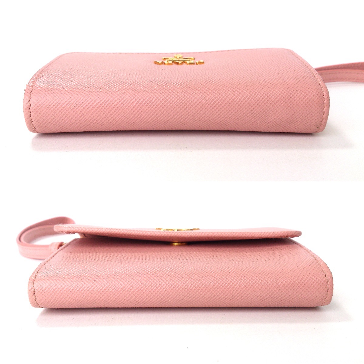 PRADA/プラダ ストラップ付き カードケース 1M1442 F0615 サフィアーノ