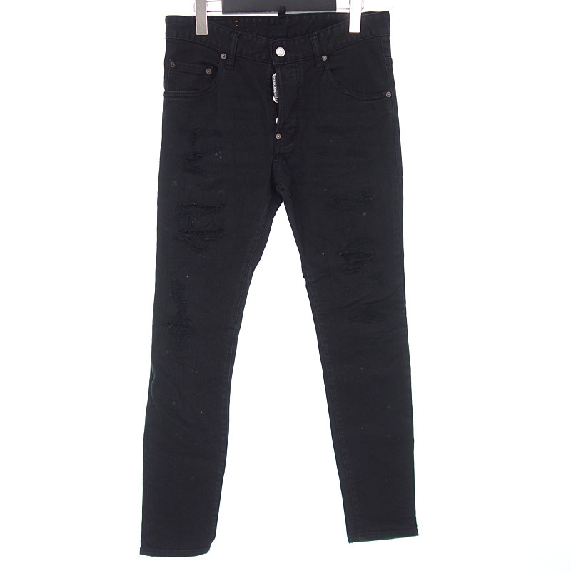 ディースクエアード2/DSQUARED2 21ss SUPER TWINKY JEAN ダメージ