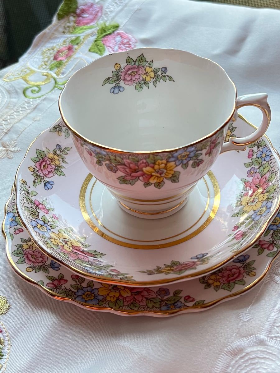美品】1940年代 コールクロフ フローラルピンク | michiemee.ca