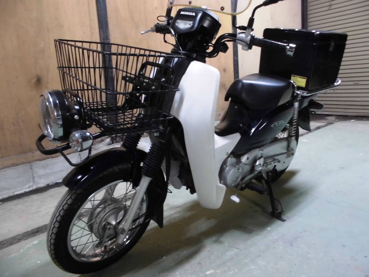 ホンダ スーパーカブ50プロ AA04型モデル BOX、風防、グリップヒーター