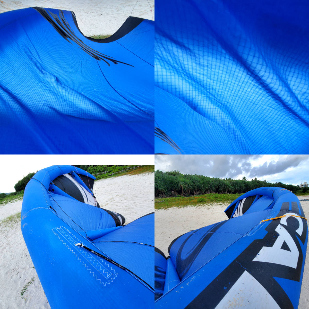 Cabrinha contra 14 meter kite kiteboarding kitesurfing メートルのカイトカイトボーディングカイトサーフィンカイトコントロールバー _画像9