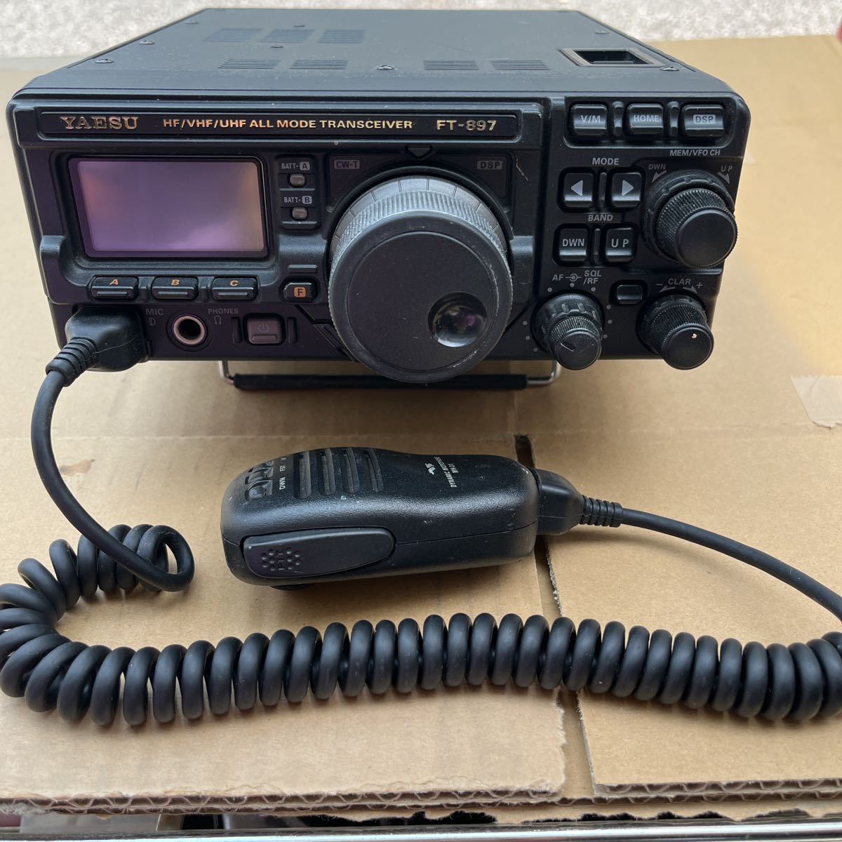 ヤエス 八重洲 無線 FT-897 YAESU HF/VHF/UHF ALLMODE TRANSCEIVER