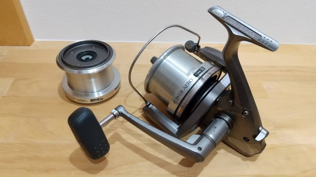 シマノ SHIMANO 投げ専用リール パワーエアロ POWER AERO 10000 替え