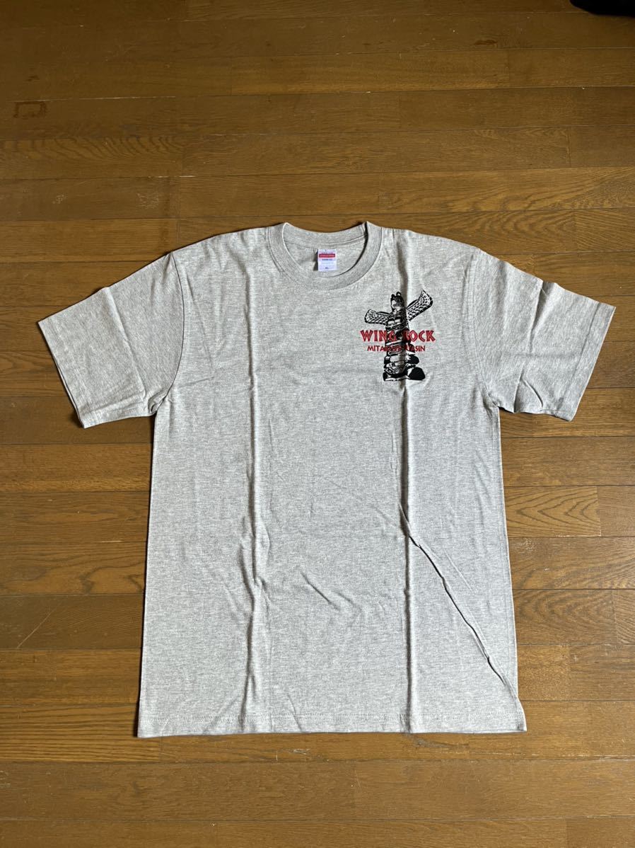 【新品】WINGROCK HAIDA Tシャツ 灰 sizeXL デッドストック ウイングロック WING ROCK_画像2