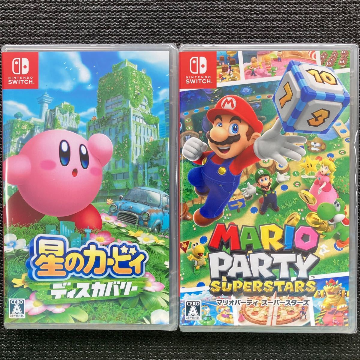 新品未開封】星のカービィディスカバリー マリオパーティスーパー