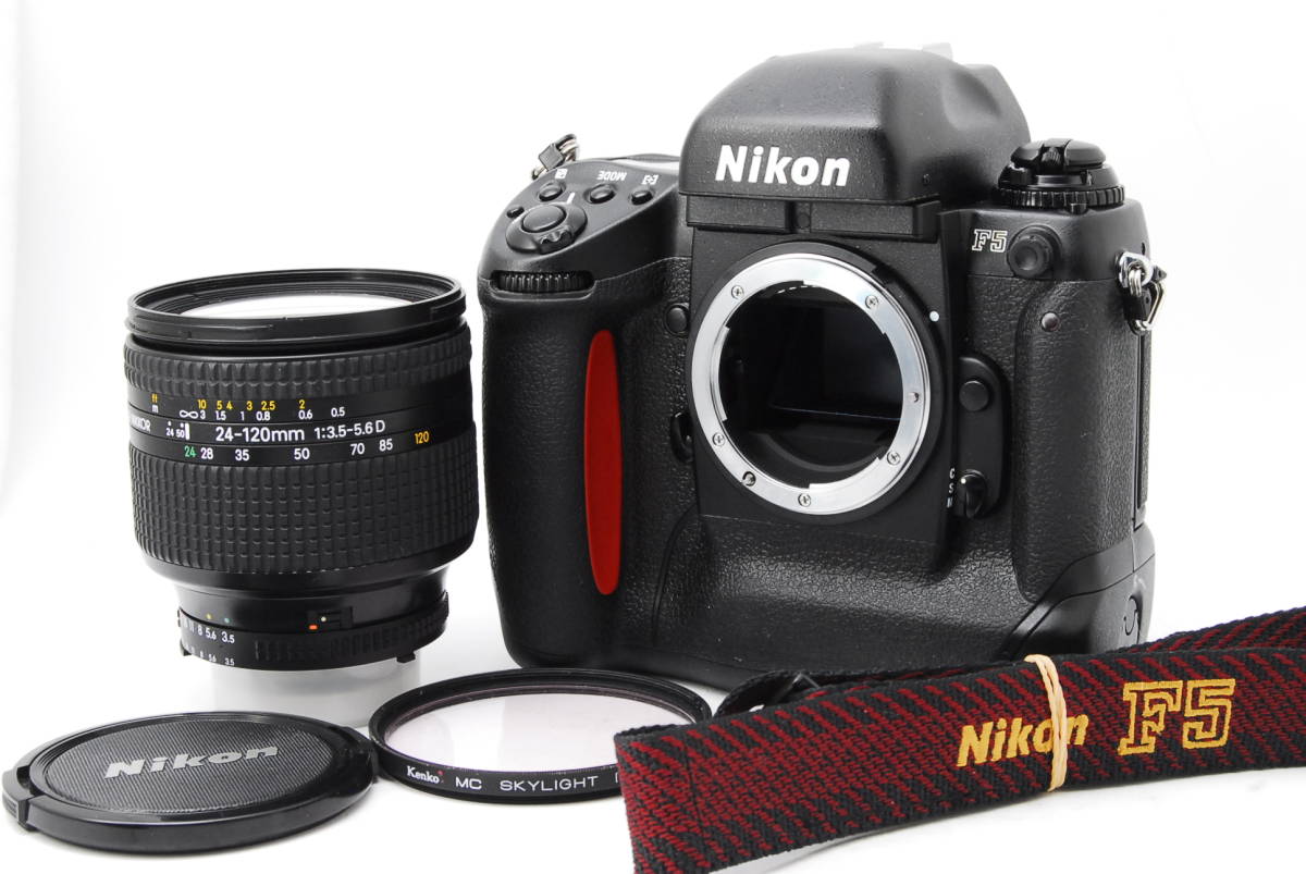 【美品】 ニコン Nikon F5 + AF NIKKOR 24-120mm F3.5-5.6D #2803230 /80サイズ_画像1