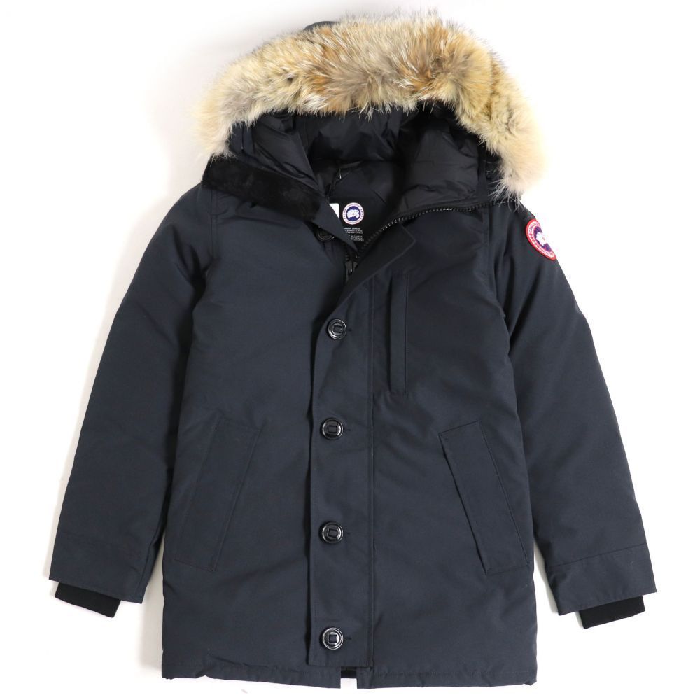 未使用品□定価¥126,500 カナダグース ジャスパー 3438JM ロゴ