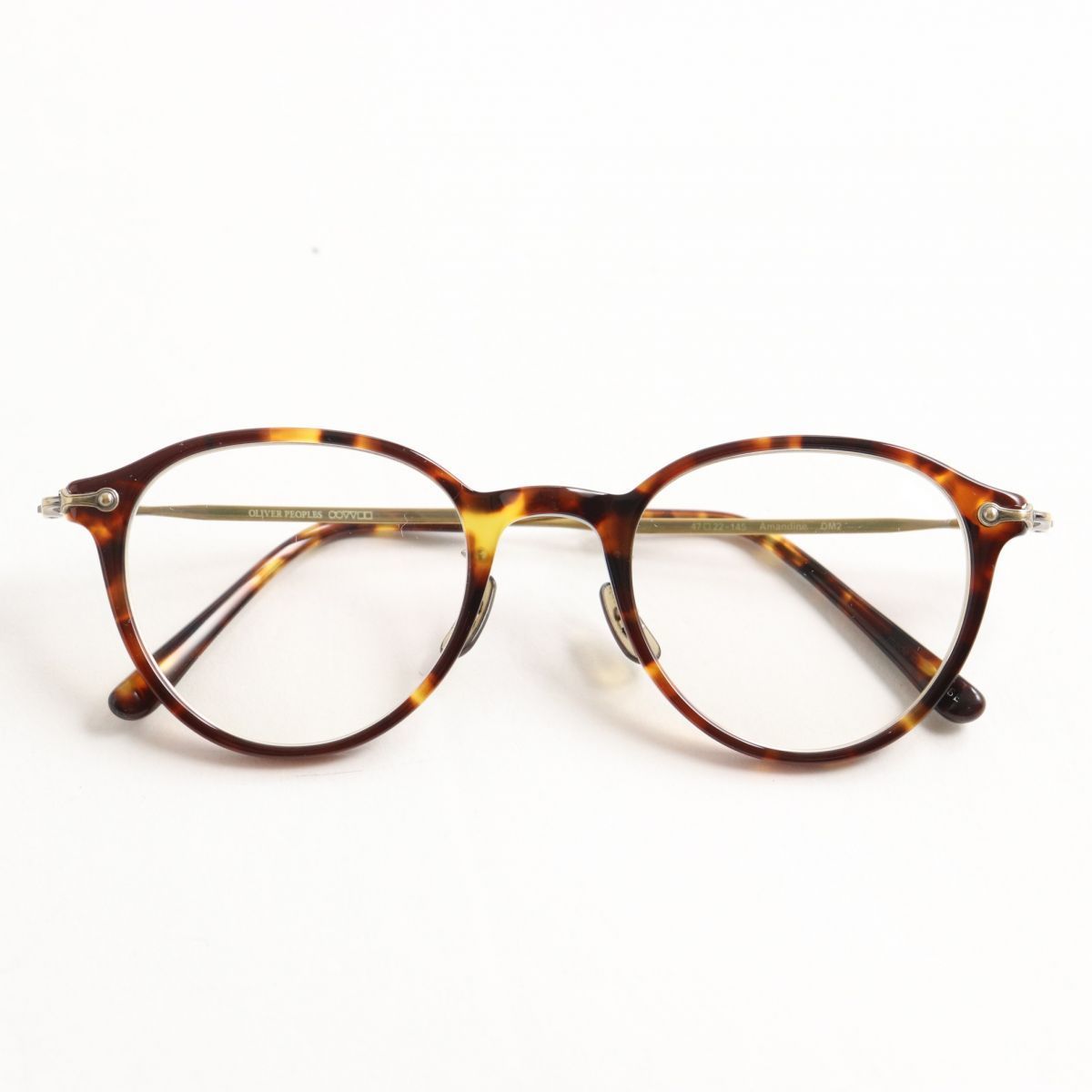 極美品】限定モデル オリバーピープルズ HANLON ゴールド グリーン