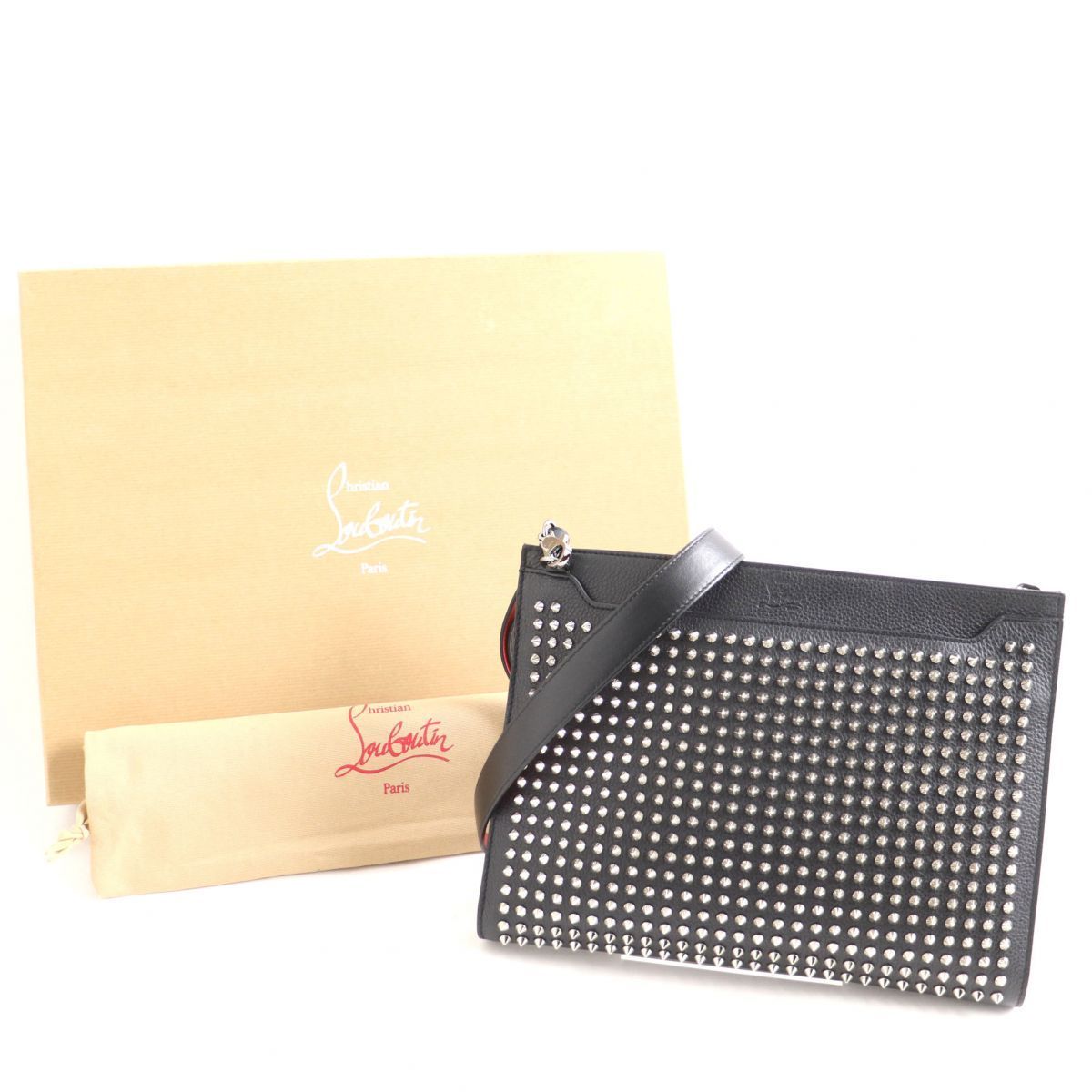 極美□伊製 Christian Louboutin クリスチャンルブタン 1195055 SKY
